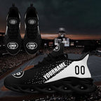 Custom Black White Jersey MaxSoul Shoes and Hat Combo Offer Personalized ZH-D0b0089-b