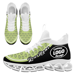 Custom Black Green Maxsoul Shoes Personalized Sneaker FN030XD-D020388-19