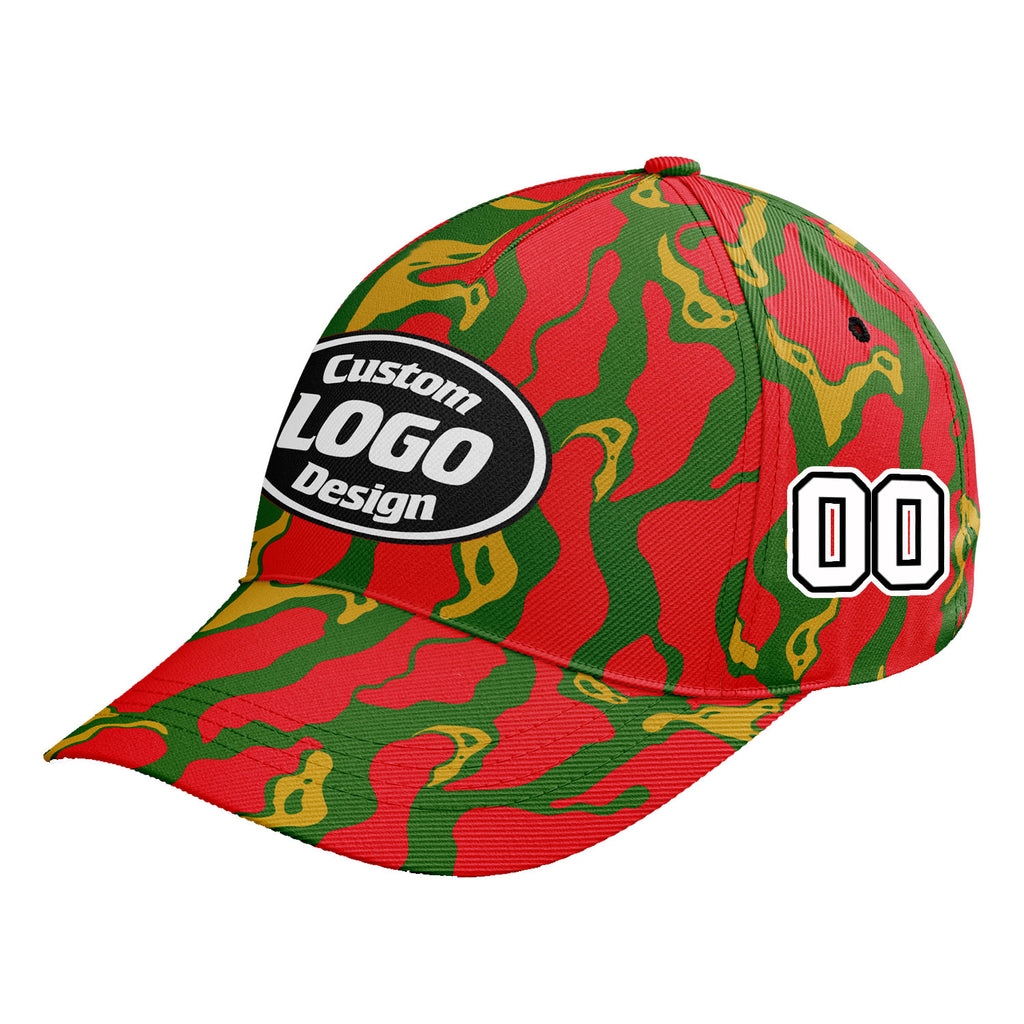 Personalized 2026 Portugal Soccer Fan Hat - Add Your Name & Design Custom 2026 Football Tournament Hat YW061-F028096-6