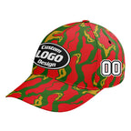 Personalized 2026 Portugal Soccer Fan Hat - Add Your Name & Design Custom 2026 Football Tournament Hat YW061-F028096-6
