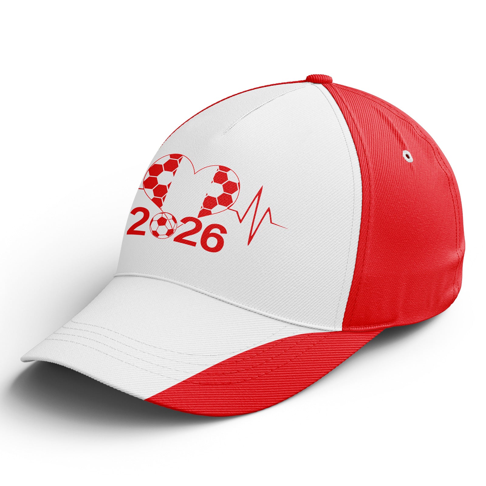 Personalized 2026 Canada Soccer Fan Hat - Add Your Name & Design Custom 2026 Football Tournament Hat YW061-F023093-4