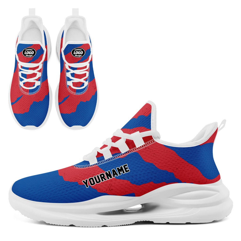 Custom South Korea 2026 World Cup Sneakers DIY Country Flag Running Shoes Lightweight Sport Shoes Gift for Football Fans Personalized Team Name and Logo FN079-F009131-3