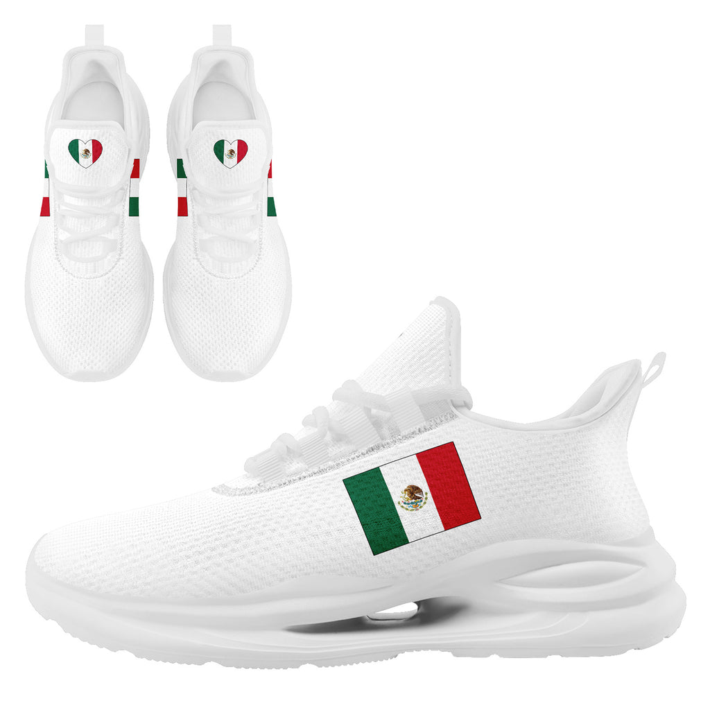 Custom 2026 World Cup Mexico Sneakers DIY Country Flag Running Shoes Lightweight Sport Shoes Gift for Football Fans Personalized Team Name and Logo FN079-F023046-2