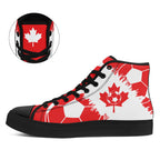 Custom 2026 World Cup Canada Sneakers DIY Country Flag Running Shoes Lightweight Sport Shoes Gift for Football Fans Personalized Team Name and Logo FN024-F023064-1