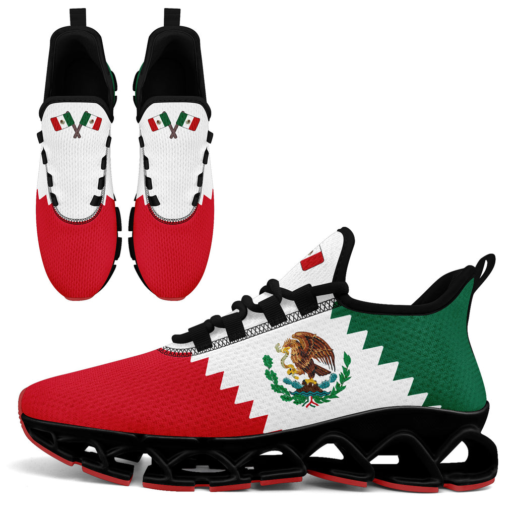 Custom 2026 World Cup Mexico Sneakers DIY Country Flag Running Shoes Lightweight Sport Shoes Gift for Football Fans Personalized Team Name and Logo FN003XD-F023050-3