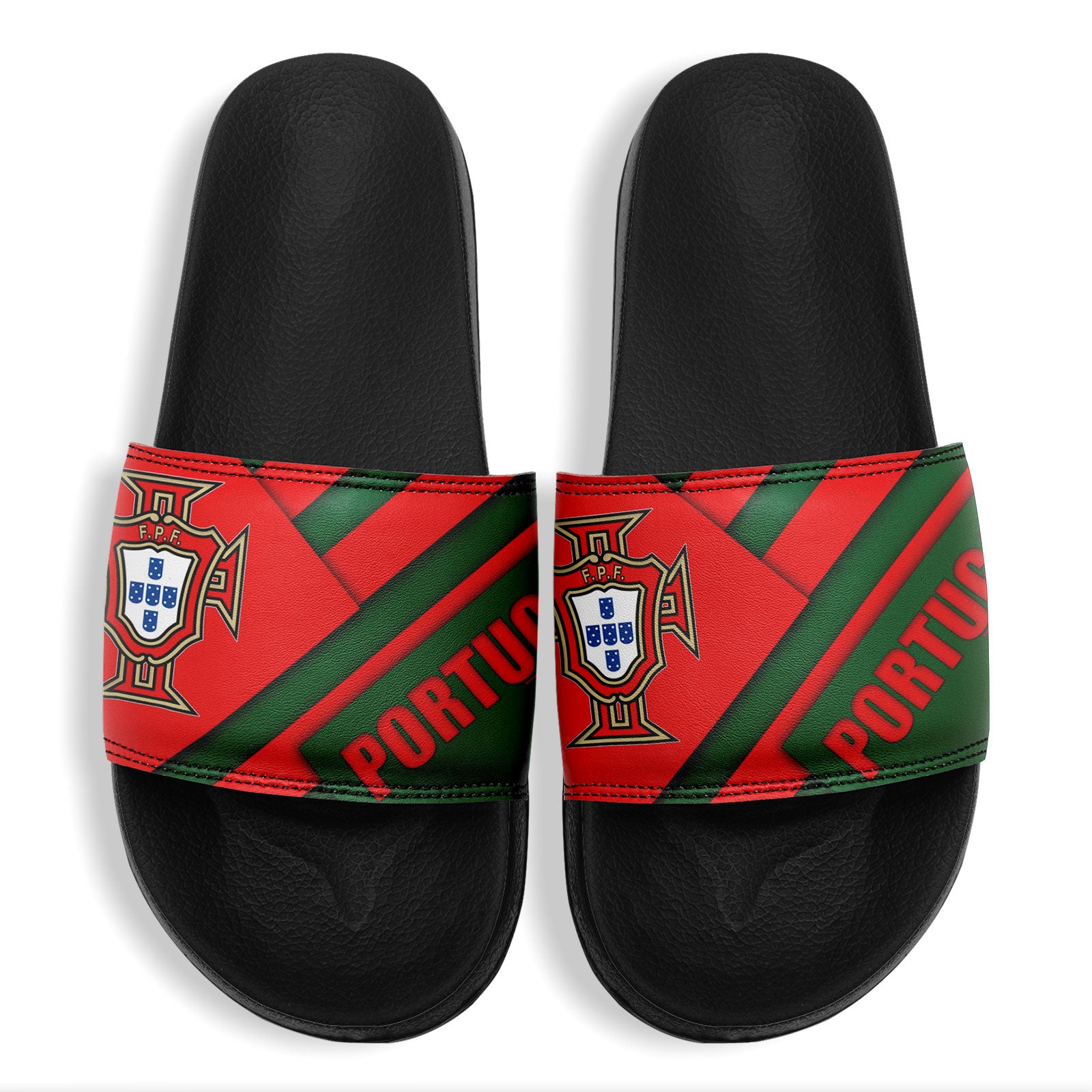 Custom Portugal 2026 World Cup Sneakers DIY Country Flag Running Shoes Lightweight Sport Shoes Gift for Football Fans Personalized Team Name and Logo FN056-F020034-3