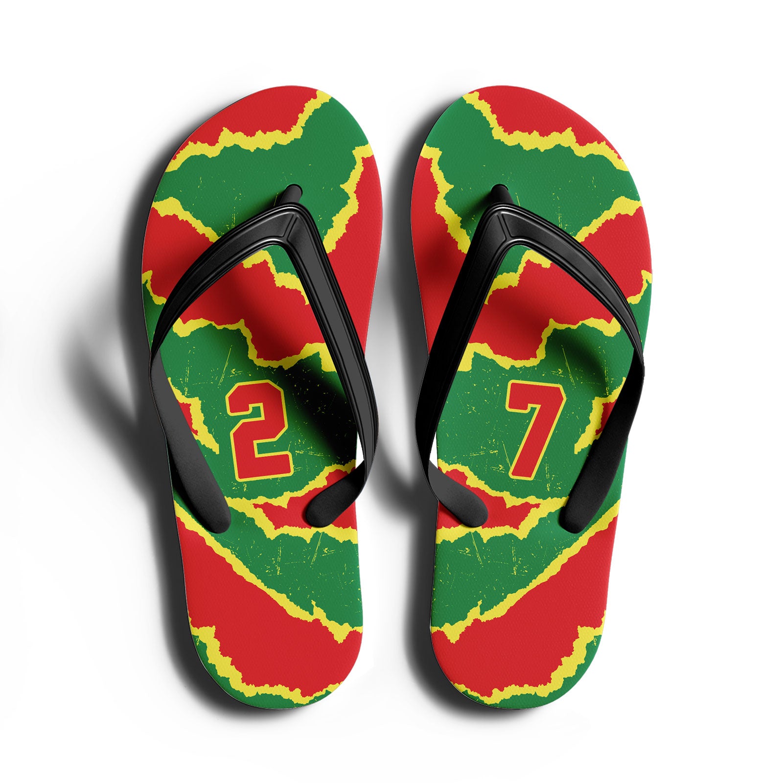Custom Senegal 2026 World Cup Sneakers DIY Country Flag Running Shoes Lightweight Sport Shoes Gift for Football Fans Personalized Team Name and Logo FN058-F009139-5
