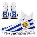 Custom Uruguay 2026 World Cup Sneakers DIY Country Flag Running Shoes Lightweight Sport Shoes Gift for Football Fans Personalized Team Name and Logo FN029XD-F009111-4