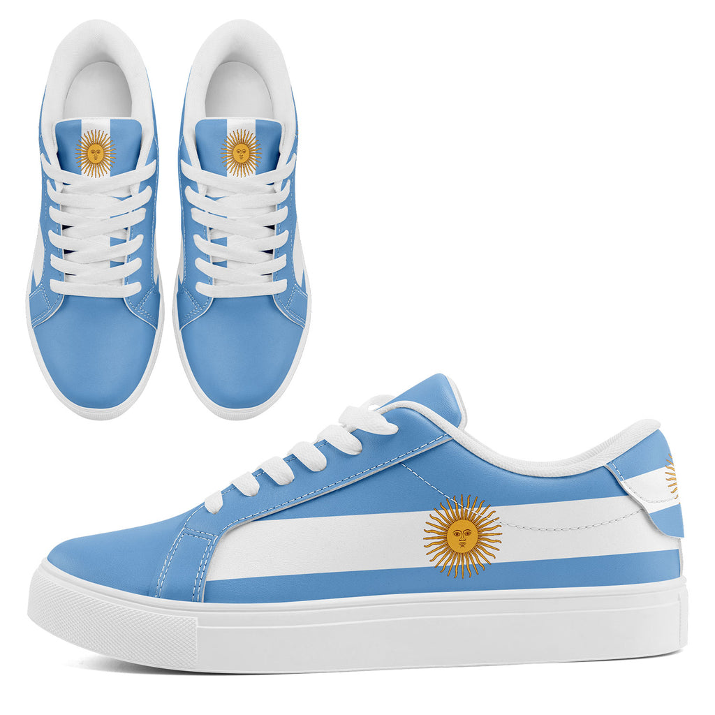 Custom 2026 World Cup Argentina Sneakers DIY Country Flag Running Shoes Lightweight Sport Shoes Gift for Football Fans Personalized Team Name and Logo FN023-F027051-1