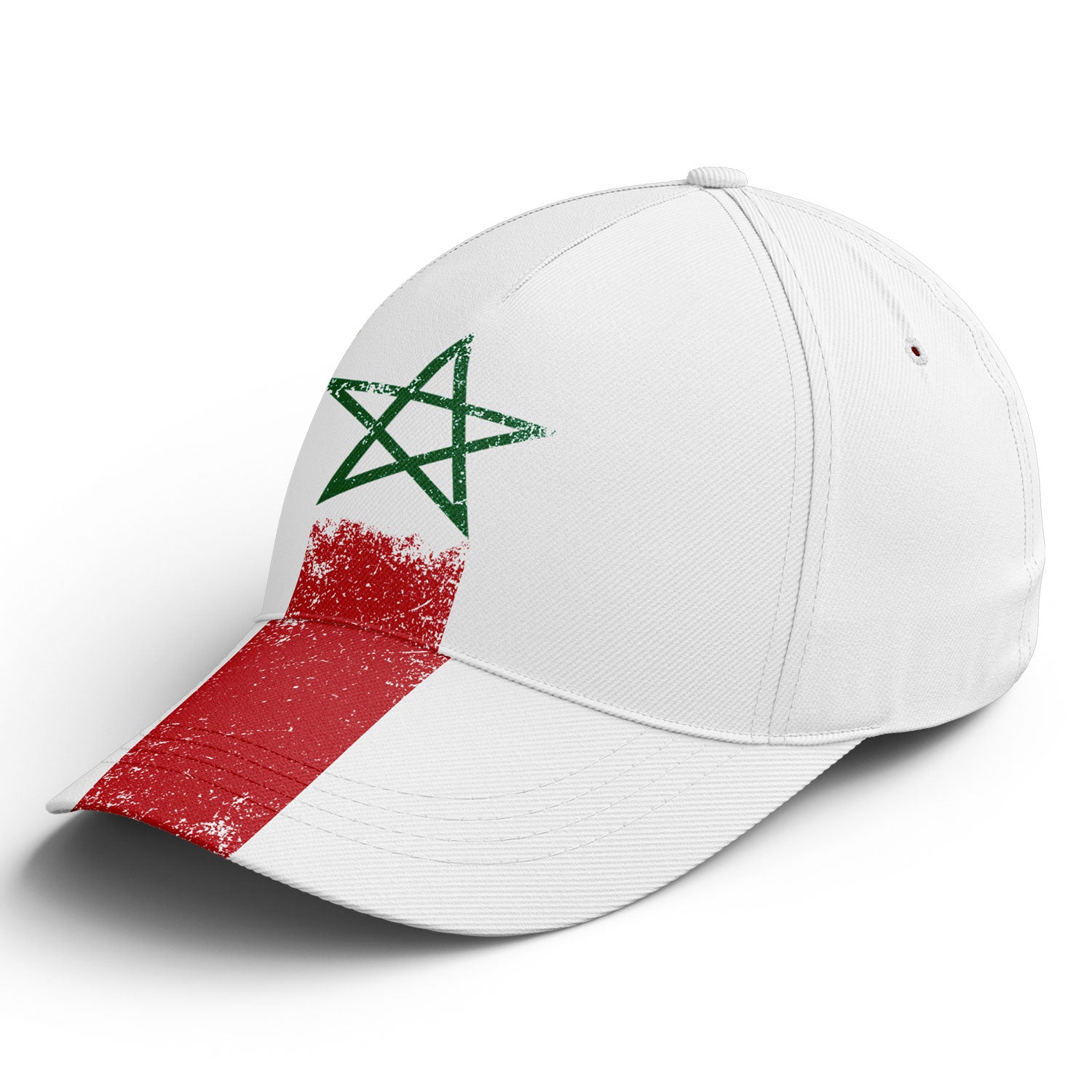 Personalized 2026 Morocco Soccer Fan Hat - Add Your Name & Design Custom 2026 Football Tournament Hat YW061-F009128-1