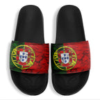 Custom Portugal 2026 World Cup Sneakers DIY Country Flag Running Shoes Lightweight Sport Shoes Gift for Football Fans Personalized Team Name and Logo FN056-F020034-2