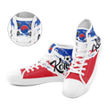 Custom South Korea 2026 World Cup Sneakers DIY Country Flag Running Shoes Lightweight Sport Shoes Gift for Football Fans Personalized Team Name and Logo FN024-F009070-2