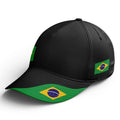 Personalized 2026 Brazil Soccer Fan Hat - Add Your Name & Design Custom 2026 Football Tournament Hat YW061-F027074-3