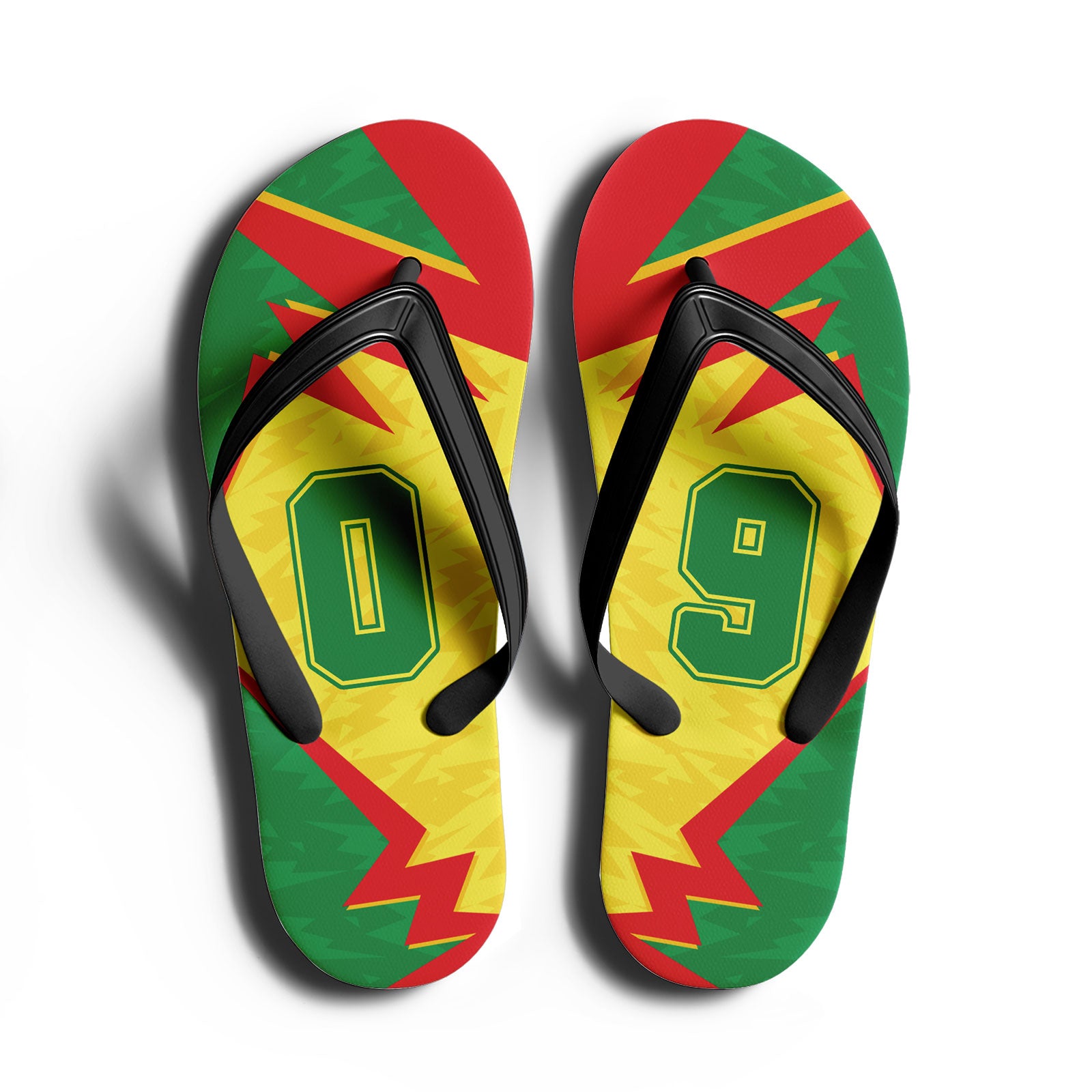 Custom Senegal 2026 World Cup Sneakers DIY Country Flag Running Shoes Lightweight Sport Shoes Gift for Football Fans Personalized Team Name and Logo FN058-F009139-3