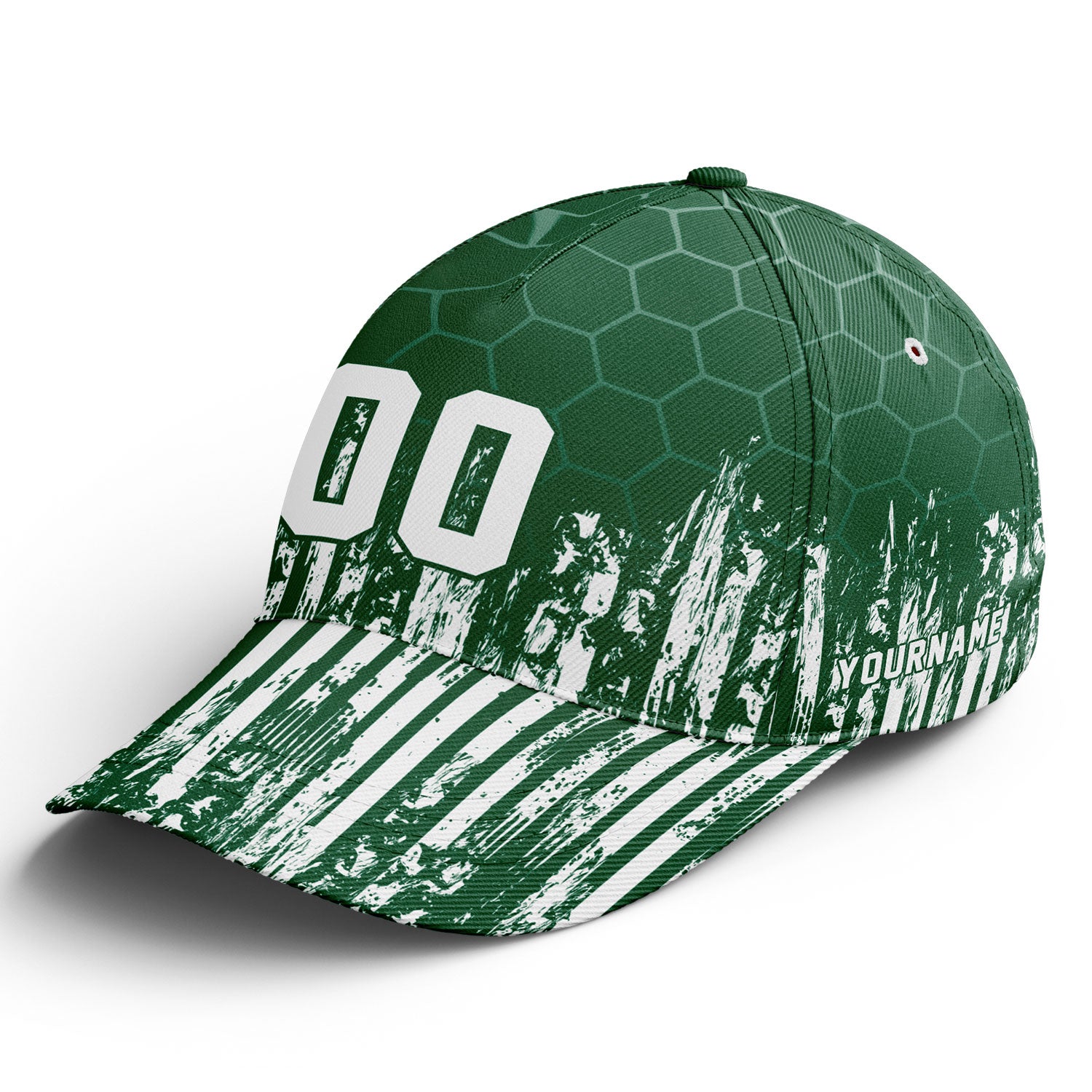 Personalized 2026 Saudi Arabia Soccer Fan Hat - Add Your Name & Design Custom 2026 Football Tournament Hat YW061-F027100-8