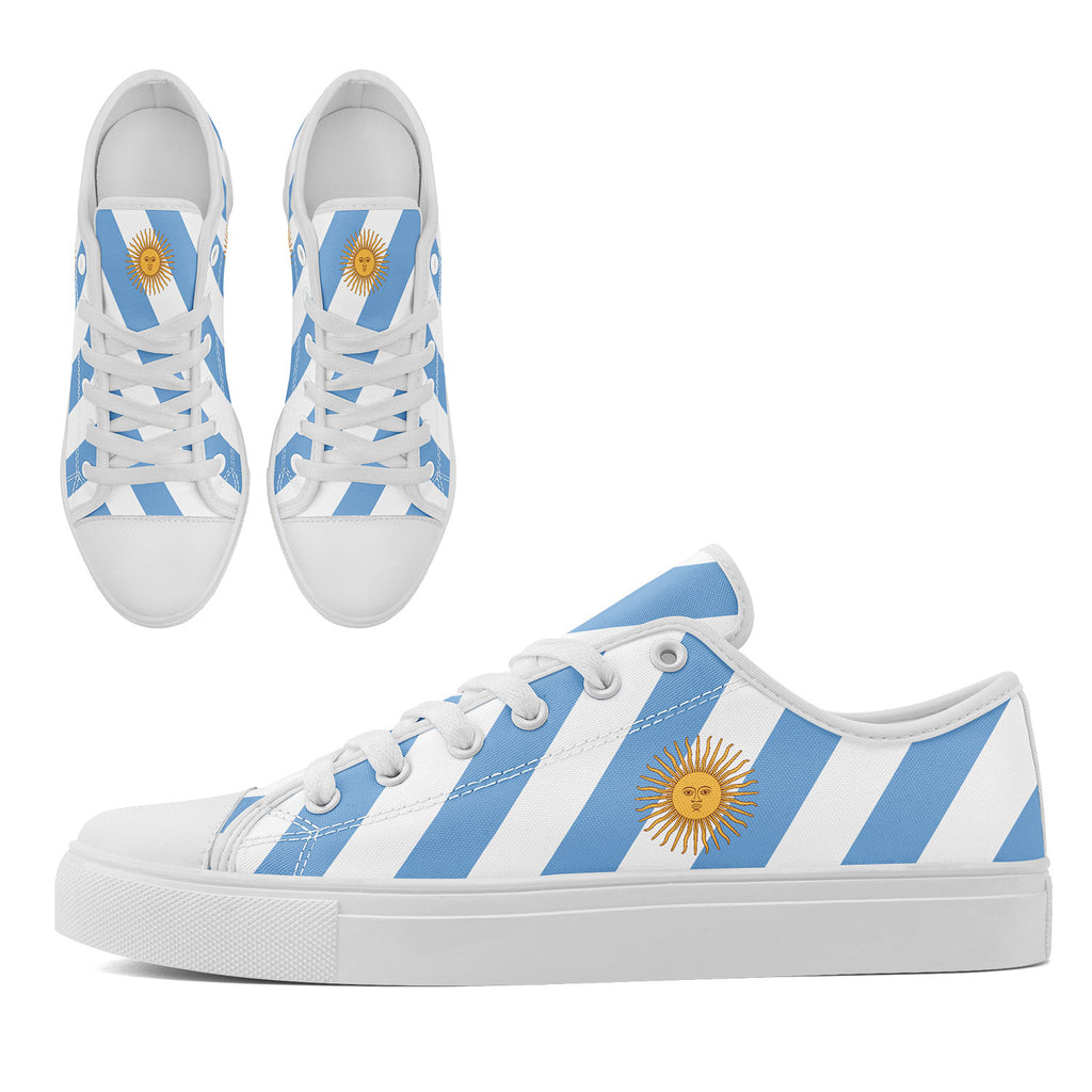 Custom 2026 World Cup Argentina Sneakers DIY Country Flag Running Shoes Lightweight Sport Shoes Gift for Football Fans Personalized Team Name and Logo FN027-F027053-3