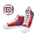 Custom South Korea 2026 World Cup Sneakers DIY Country Flag Running Shoes Lightweight Sport Shoes Gift for Football Fans Personalized Team Name and Logo FN024-F009070-1