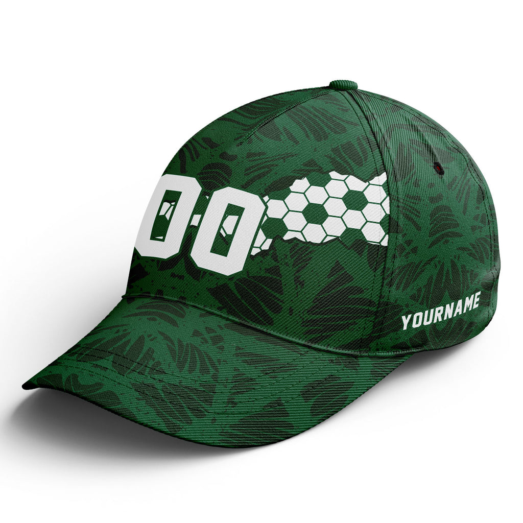 Personalized 2026 Saudi Arabia Soccer Fan Hat - Add Your Name & Design Custom 2026 Football Tournament Hat YW061-F027100-7