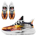 Custom United States 2026 World Cup Sneakers DIY Country Flag Running Shoes Lightweight Sport Shoes Gift for Football Fans Personalized Team Name and Logo FN079-F018033-1