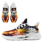 Custom United States 2026 World Cup Sneakers DIY Country Flag Running Shoes Lightweight Sport Shoes Gift for Football Fans Personalized Team Name and Logo FN079-F018033-1