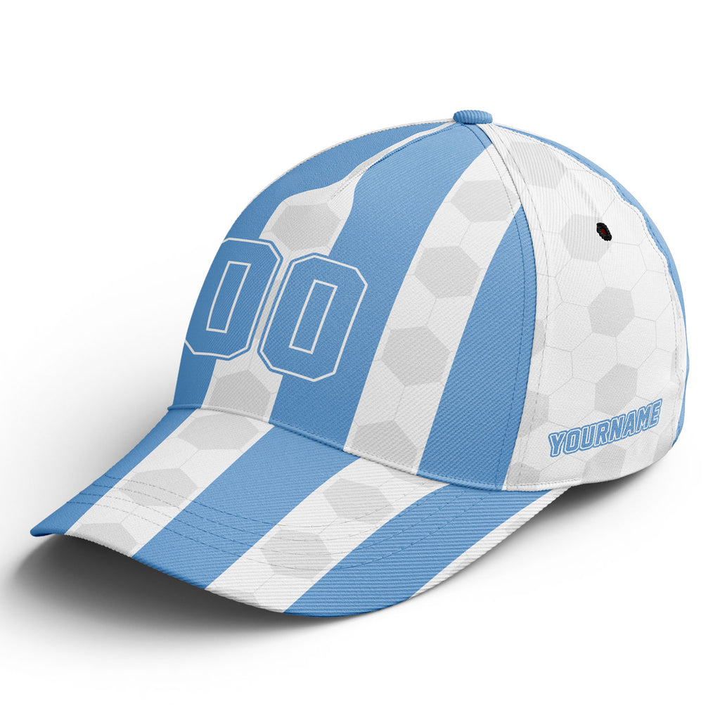 Personalized 2026 Argentina Soccer Fan Hat - Add Your Name & Design Custom 2026 Football Tournament Hat YW061-F027088-2