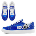 Custom Uruguay 2026 World Cup Sneakers DIY Country Flag Running Shoes Lightweight Sport Shoes Gift for Football Fans Personalized Team Name and Logo FN023-F009096-5