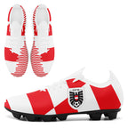 Custom Austria 2026 World Cup Sneakers DIY Country Flag Running Shoes Lightweight Sport Shoes Gift for Football Fans Personalized Team Name and Logo SC02-F020029-3