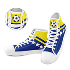 Custom Curaçao 2026 World Cup Sneakers DIY Country Flag Running Shoes Lightweight Sport Shoes Gift for Football Fans Personalized Team Name and Logo FN024-F009098-5