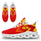 Custom 2026 World Cup Spain Sneakers DIY Country Flag Running Shoes Lightweight Sport Shoes Gift for Football Fans Personalized Team Name and Logo FN003-F027068-4