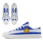 Custom Uruguay 2026 World Cup Sneakers DIY Country Flag Running Shoes Lightweight Sport Shoes Gift for Football Fans Personalized Team Name and Logo FN027-F009107-1