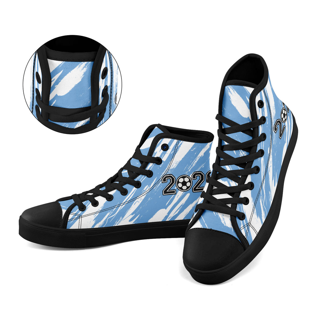 Custom 2026 World Cup Argentina Sneakers DIY Country Flag Running Shoes Lightweight Sport Shoes Gift for Football Fans Personalized Team Name and Logo FN024-F027093-3
