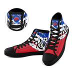 Custom South Korea 2026 World Cup Sneakers DIY Country Flag Running Shoes Lightweight Sport Shoes Gift for Football Fans Personalized Team Name and Logo FN024-F009070-2