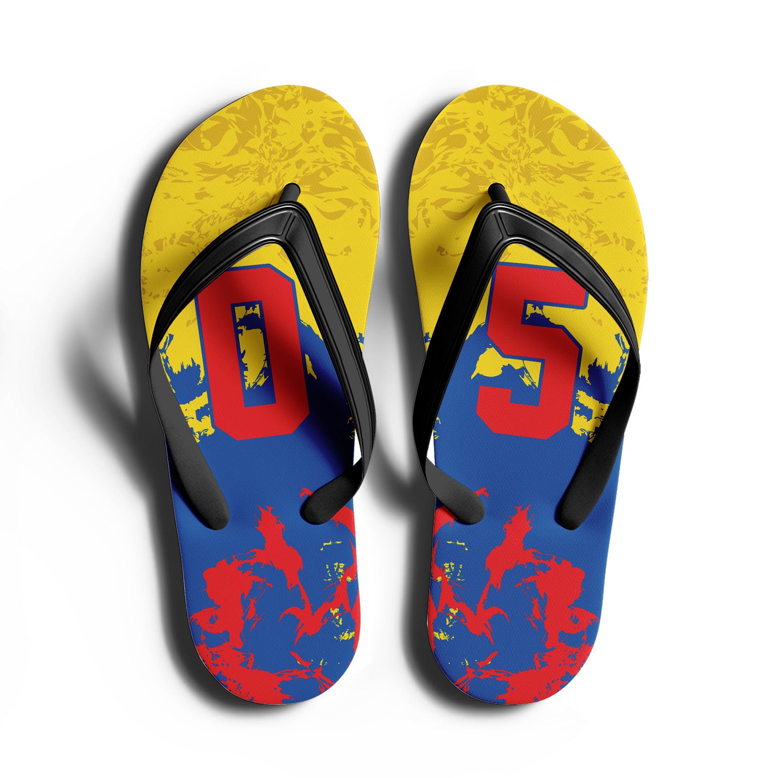 Custom Ecuador 2026 World Cup Sneakers DIY Country Flag Running Shoes Lightweight Sport Shoes Gift for Football Fans Personalized Team Name and Logo FN058-F009137-1