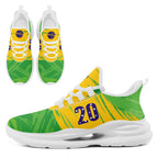 Custom 2026 World Cup Brazil Sneakers DIY Country Flag Running Shoes Lightweight Sport Shoes Gift for Football Fans Personalized Team Name and Logo FN079-F027080-8