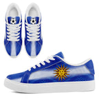Custom Uruguay 2026 World Cup Sneakers DIY Country Flag Running Shoes Lightweight Sport Shoes Gift for Football Fans Personalized Team Name and Logo FN023-F009096-1