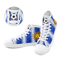 Custom Uruguay 2026 World Cup Sneakers DIY Country Flag Running Shoes Lightweight Sport Shoes Gift for Football Fans Personalized Team Name and Logo FN024-F009089-1