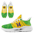Custom 2026 World Cup Brazil Sneakers DIY Country Flag Running Shoes Lightweight Sport Shoes Gift for Football Fans Personalized Team Name and Logo FN079-F027080-7