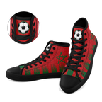 Custom Morocco 2026 World Cup Sneakers DIY Country Flag Running Shoes Lightweight Sport Shoes Gift for Football Fans Personalized Team Name and Logo FN024-F009090-2