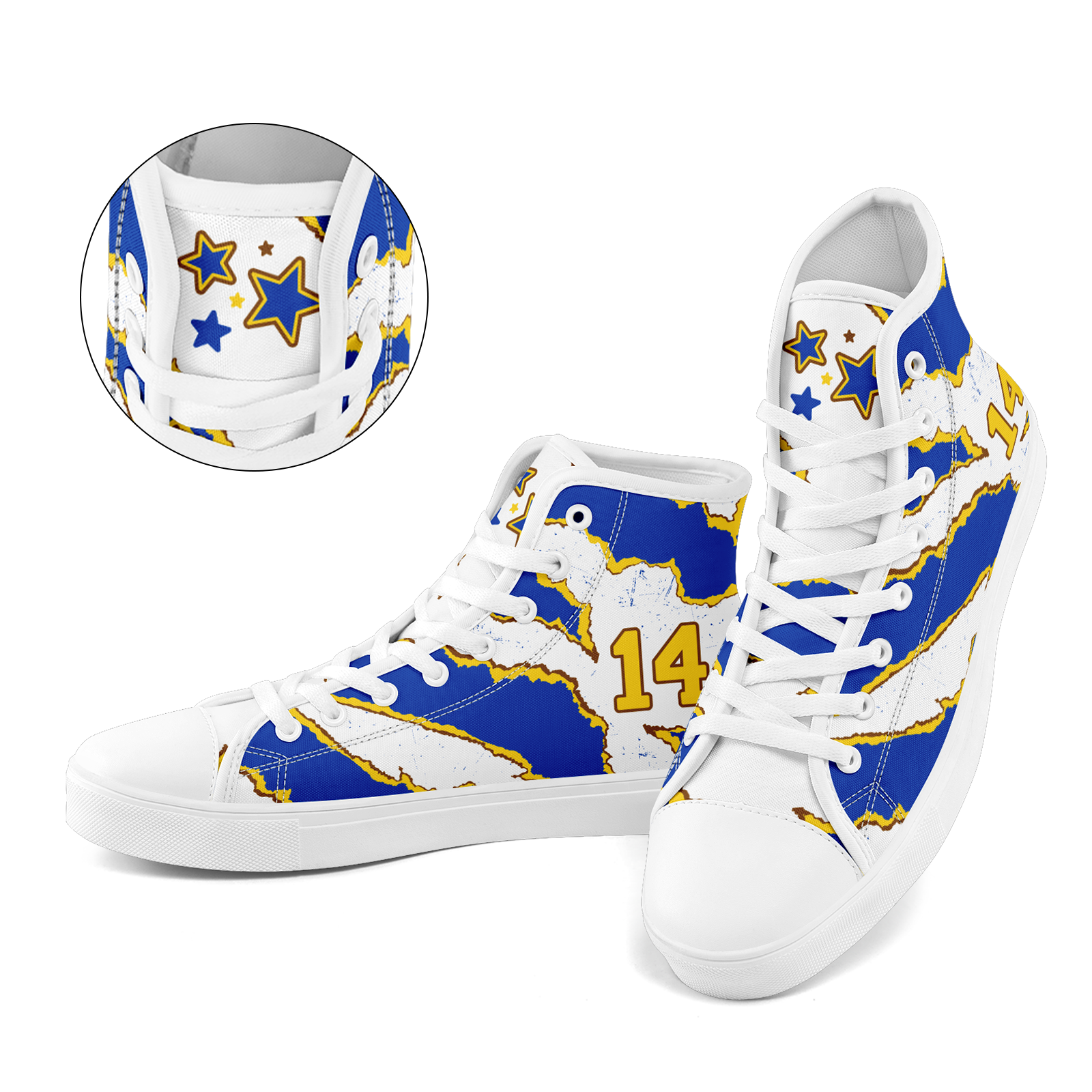 Custom Uruguay 2026 World Cup Sneakers DIY Country Flag Running Shoes Lightweight Sport Shoes Gift for Football Fans Personalized Team Name and Logo FN024-F009125-10
