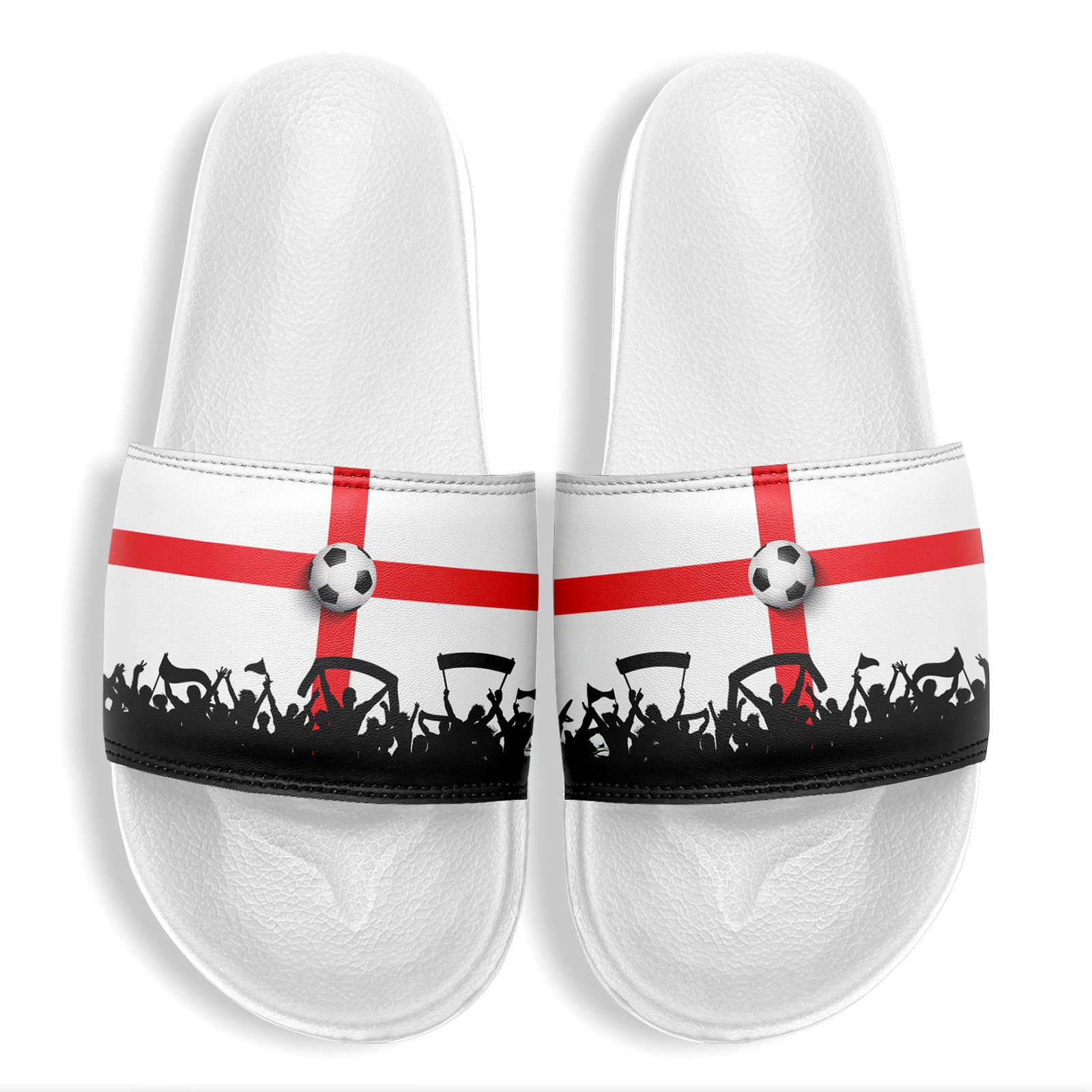 Custom England 2026 World Cup Sneakers DIY Country Flag Running Shoes Lightweight Sport Shoes Gift for Football Fans Personalized Team Name and Logo FN056-F020033-4