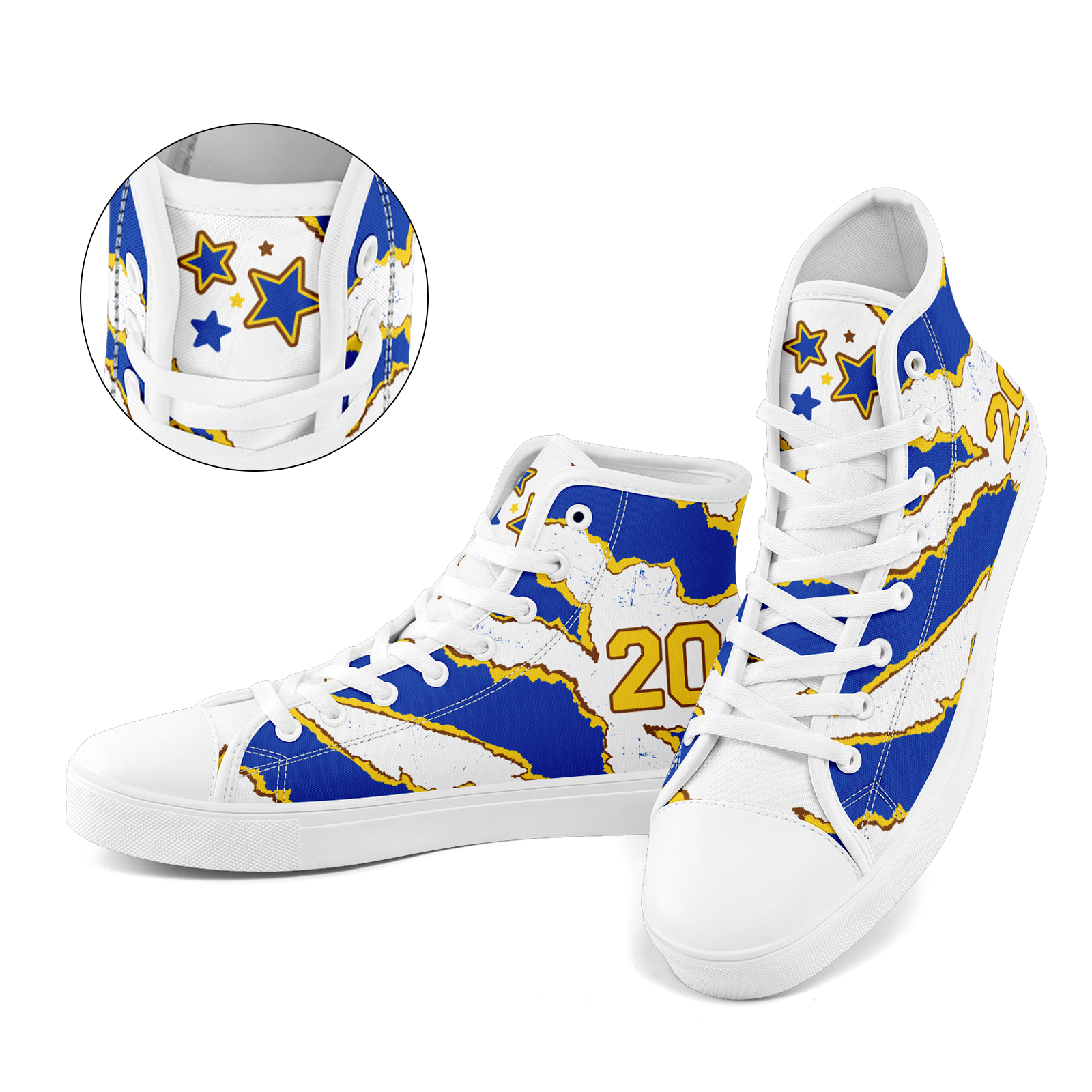 Custom Uruguay 2026 World Cup Sneakers DIY Country Flag Running Shoes Lightweight Sport Shoes Gift for Football Fans Personalized Team Name and Logo FN024-F009125-1