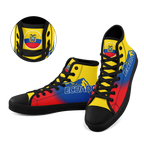 Custom Ecuador 2026 World Cup Sneakers DIY Country Flag Running Shoes Lightweight Sport Shoes Gift for Football Fans Personalized Team Name and Logo FN024-F009099-5