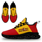 Custom 2026 World Cup Spain Sneakers DIY Country Flag Running Shoes Lightweight Sport Shoes Gift for Football Fans Personalized Team Name and Logo FN003-F027068-5