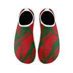 Custom Morocco 2026 World Cup Sneakers DIY Country Flag Running Shoes Lightweight Sport Shoes Gift for Football Fans Personalized Team Name and Logo FN086-F009143-3