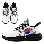 Custom South Korea 2026 World Cup Sneakers DIY Country Flag Running Shoes Lightweight Sport Shoes Gift for Football Fans Personalized Team Name and Logo FN079-F009056-2