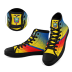 Custom Ecuador 2026 World Cup Sneakers DIY Country Flag Running Shoes Lightweight Sport Shoes Gift for Football Fans Personalized Team Name and Logo FN024-F009099-3