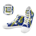 Custom Curaçao 2026 World Cup Sneakers DIY Country Flag Running Shoes Lightweight Sport Shoes Gift for Football Fans Personalized Team Name and Logo FN024-F009098-4