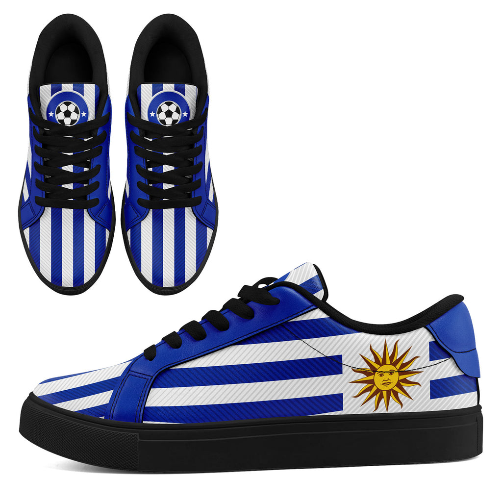 Custom Uruguay 2026 World Cup Sneakers DIY Country Flag Running Shoes Lightweight Sport Shoes Gift for Football Fans Personalized Team Name and Logo FN023-F009096-4