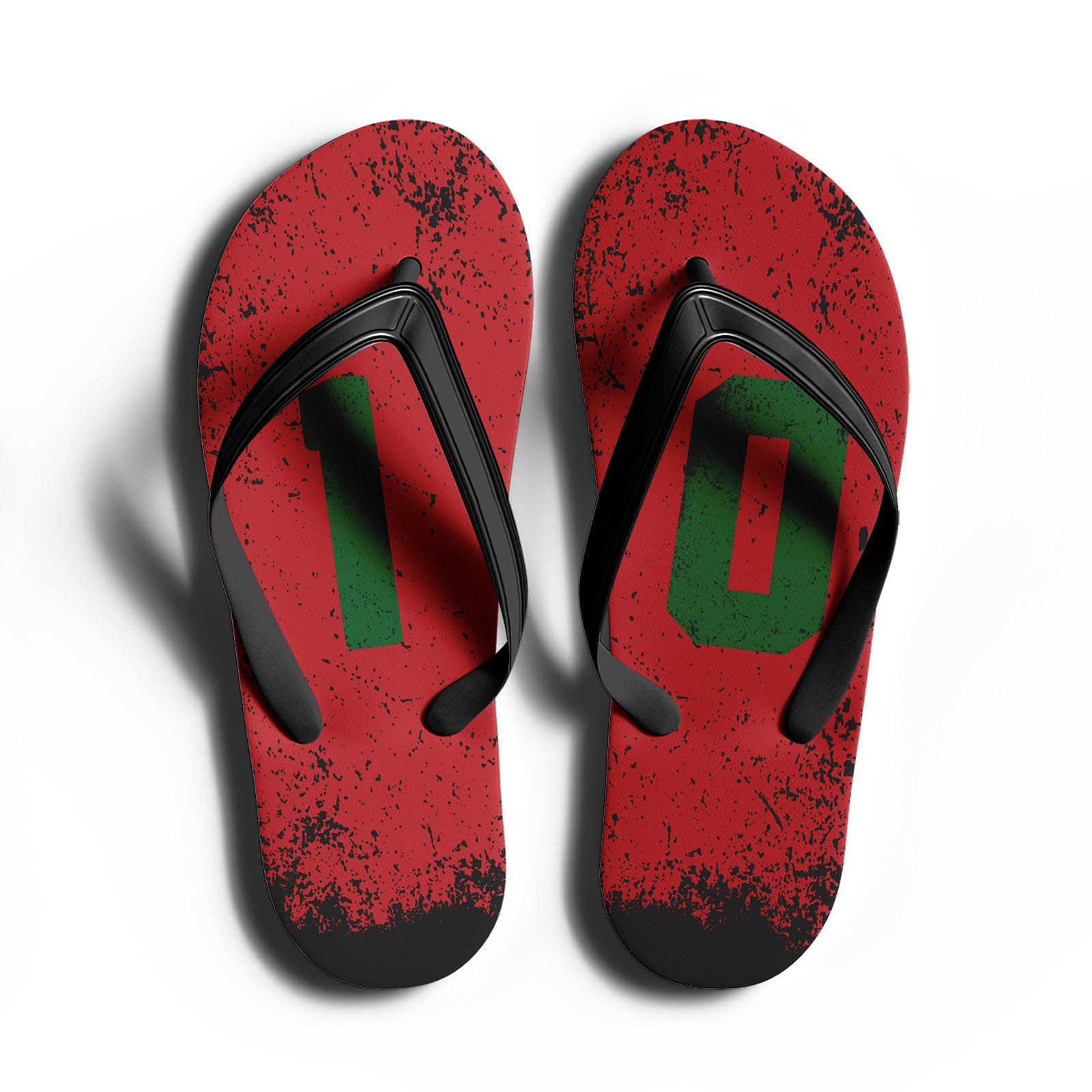 Custom Morocco 2026 World Cup Sneakers DIY Country Flag Running Shoes Lightweight Sport Shoes Gift for Football Fans Personalized Team Name and Logo FN058-F009124-1
