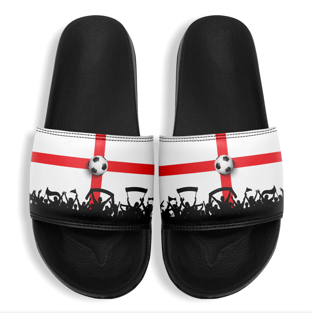 Custom England 2026 World Cup Sneakers DIY Country Flag Running Shoes Lightweight Sport Shoes Gift for Football Fans Personalized Team Name and Logo FN056-F020033-4